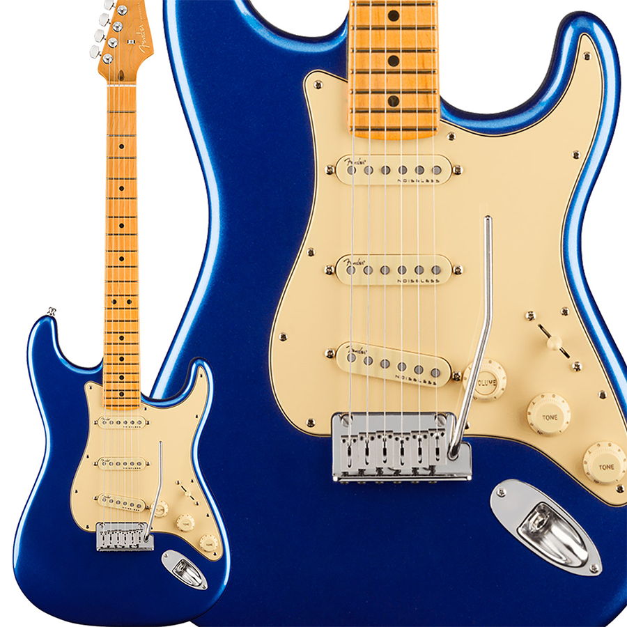 ◎新品 エレキギター フェンダー アメリカン ウルトラ ストラトキャスター Fender American Ultra Stratocaster Maple Fingerboard Cobra Blue
