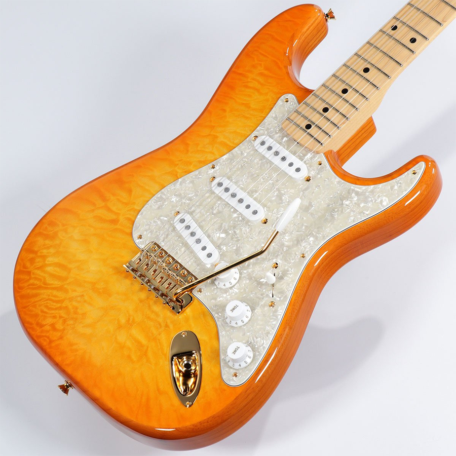 ◎新品 エレキギター フェンダー Fender ISHIBASHI FSR MIJ Traditional 50s Stratocaster Quilted Maple Top Ash Back Honey Burst