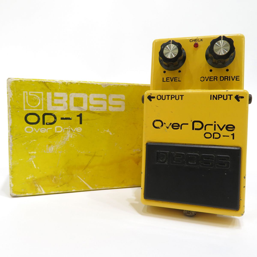 中古 エレキギター エフェクター BOSS OD-1 オーバードライブ 1979年製