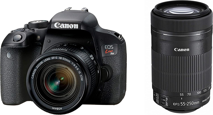 中古 デジタル一眼レフカメラ キヤノン Canon EOS Kiss X9i ダブルズーム SDカード