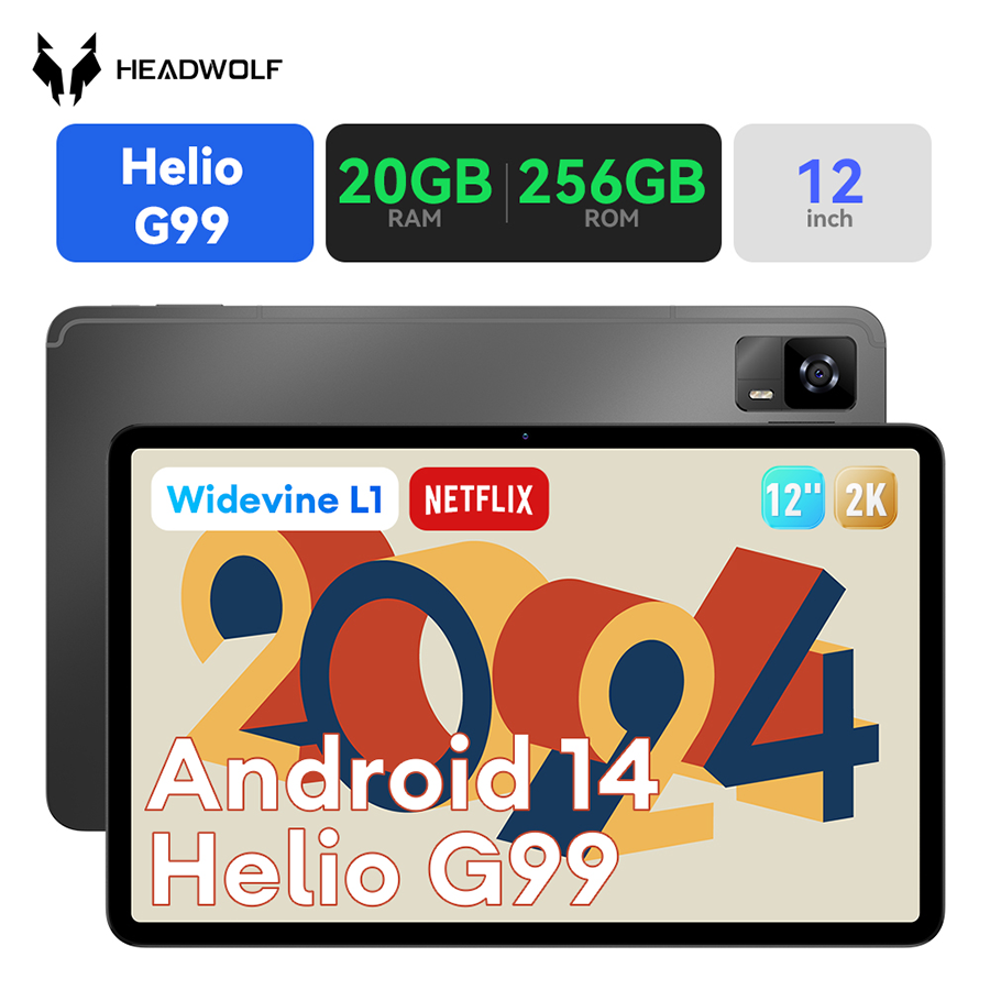新品 タブレット アンドロイド14 Headwolf HPad6 12型 Wi-Fiモデル