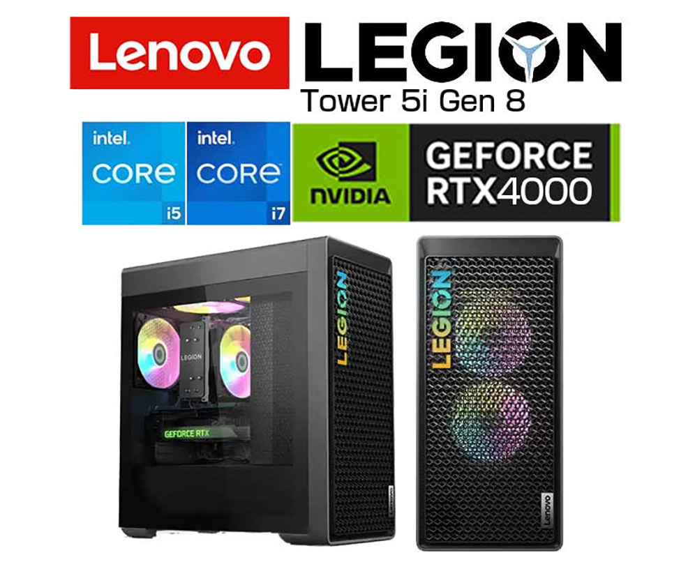 新品 デスクトップPC レノボ Legion Tower i5 / i7 RTX4060 Win11
