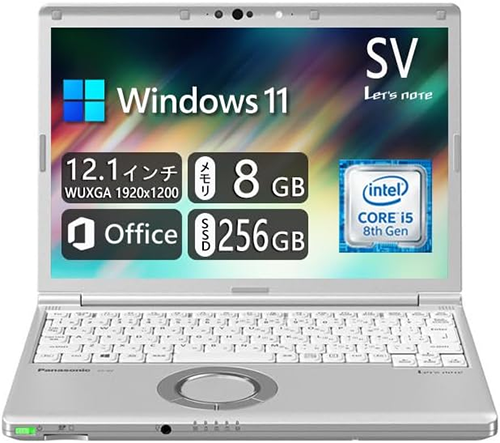 ノートPC レッツノート SV7 SSD 256GB