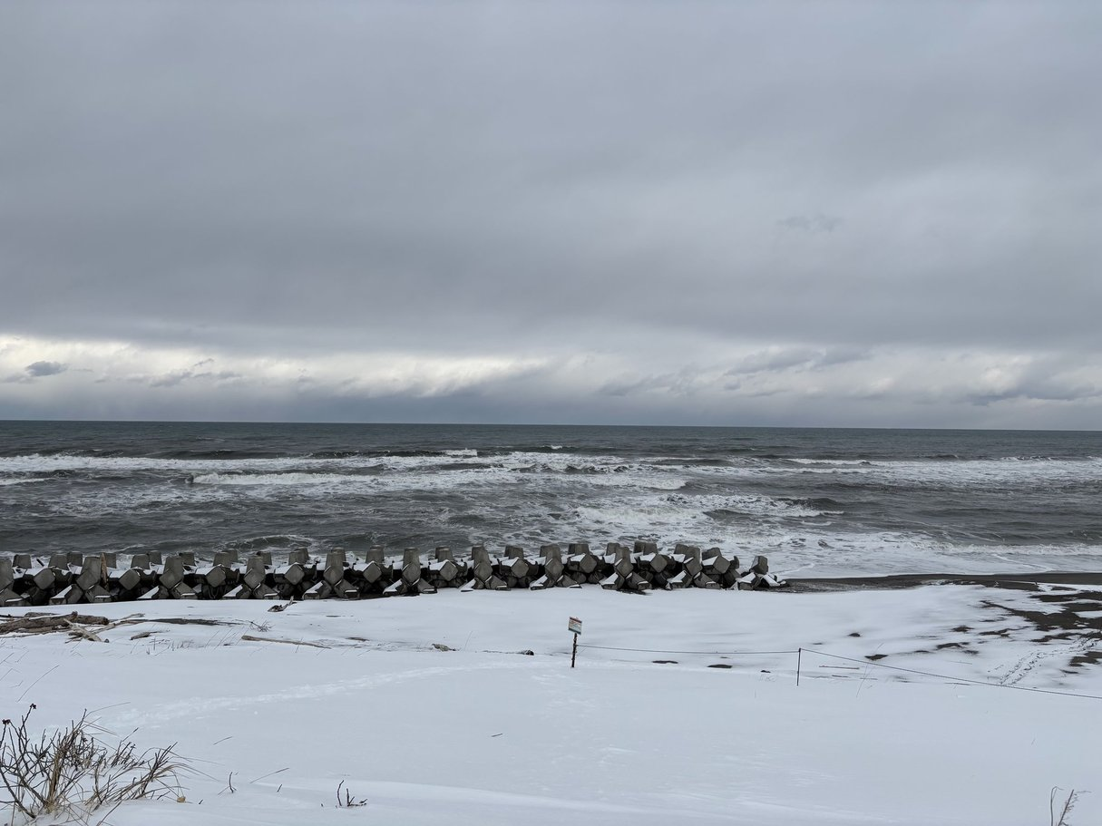 紋別・常呂は、流氷接岸。網走は流氷初日！小清水は皆無💦（2025年2月15日）