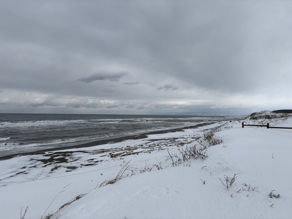 紋別・常呂は、流氷接岸。網走は流氷初日！小清水は皆無💦（2025年2月15日）