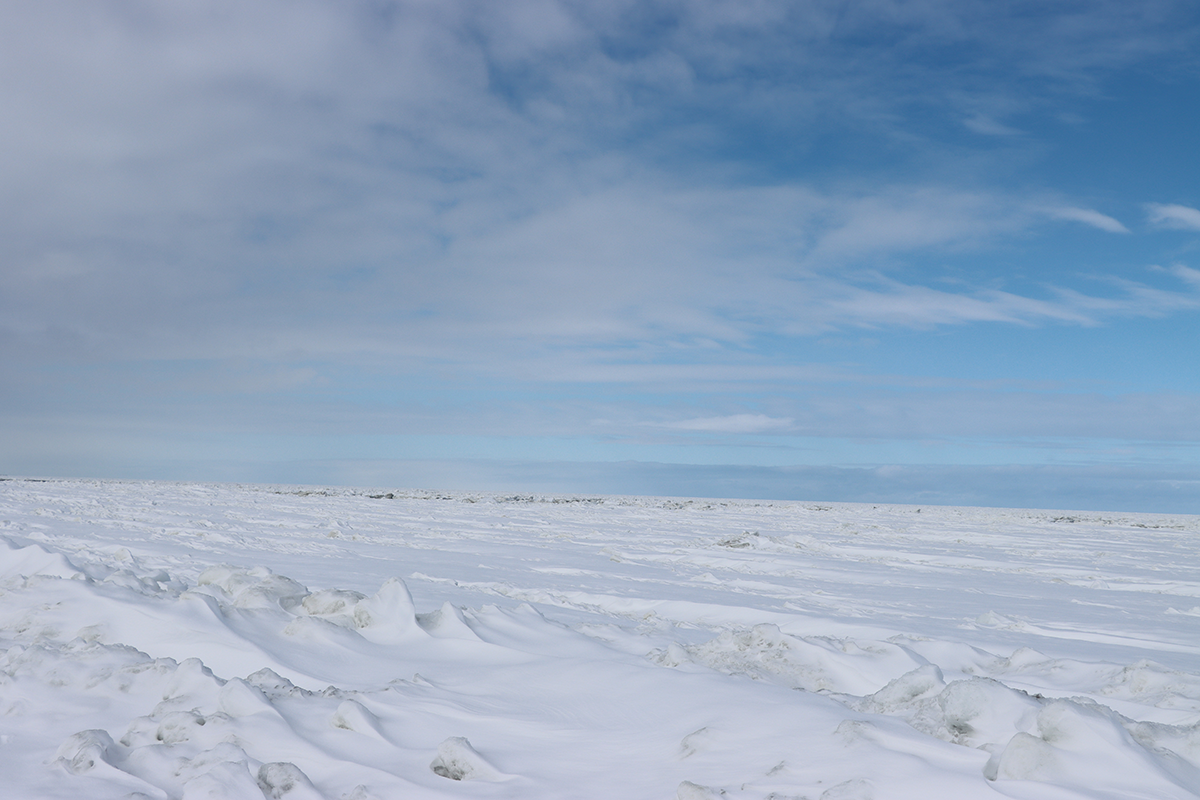 ■2025年2月21日 北海道・浜小清水・フレトイ海岸 流氷接岸
