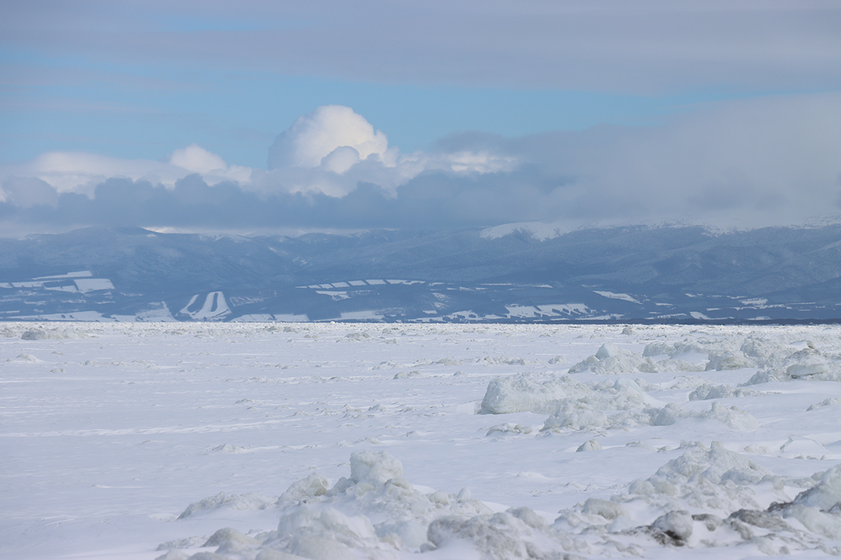 ■2025年2月21日 北海道・浜小清水・フレトイ海岸 流氷接岸
