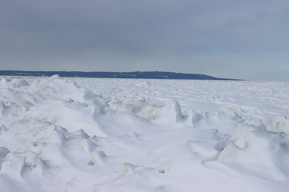 ■2025年2月21日 北海道・浜小清水・フレトイ海岸 流氷接岸
