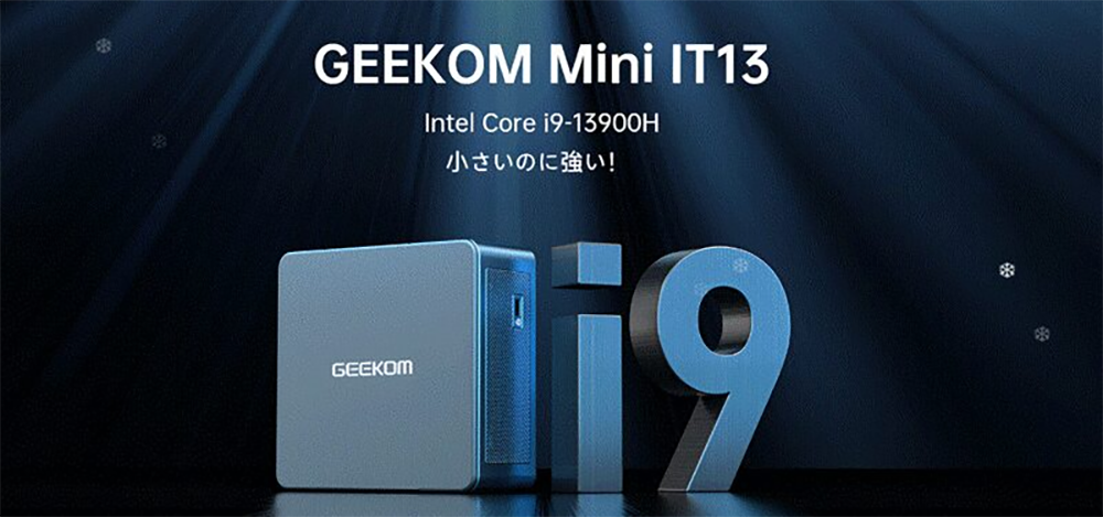 新品 ミニデスクトップパソコン PC GEEKOM Mini IT13 13世代 Core i9 4画面出力 Windows11