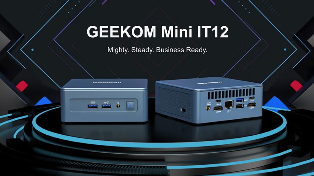 新品 ミニデスクトップパソコン PC GEEKOM IT12 12世代 Core i7 4画面出力 Windows11