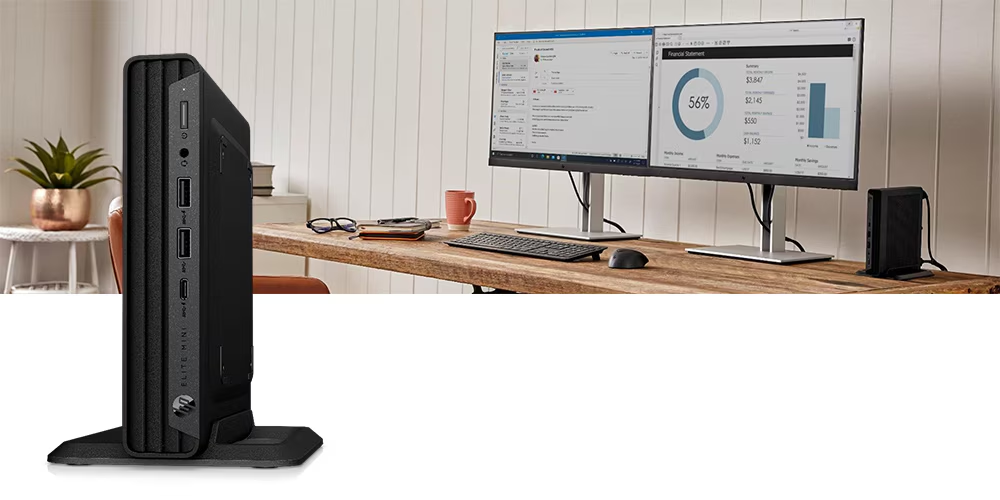 新品同様 ミニデスクトップパソコン PC HP Elite Mini 805 G8 AMD Ryzen5 5600GE Windows11