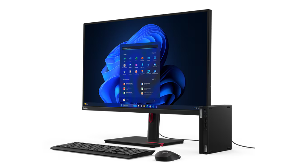 新品 ミニデスクトップパソコン PC レノボ Lenovo ThinkCentre M70q Tiny Gen5 14世代 Core i5-14400T Windows11