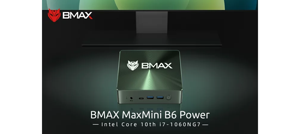 新品 ミニデスクトップパソコン PC BMAX B6 Power 10世代 Core i7-1060NG7 3画面同時出力 Windows11