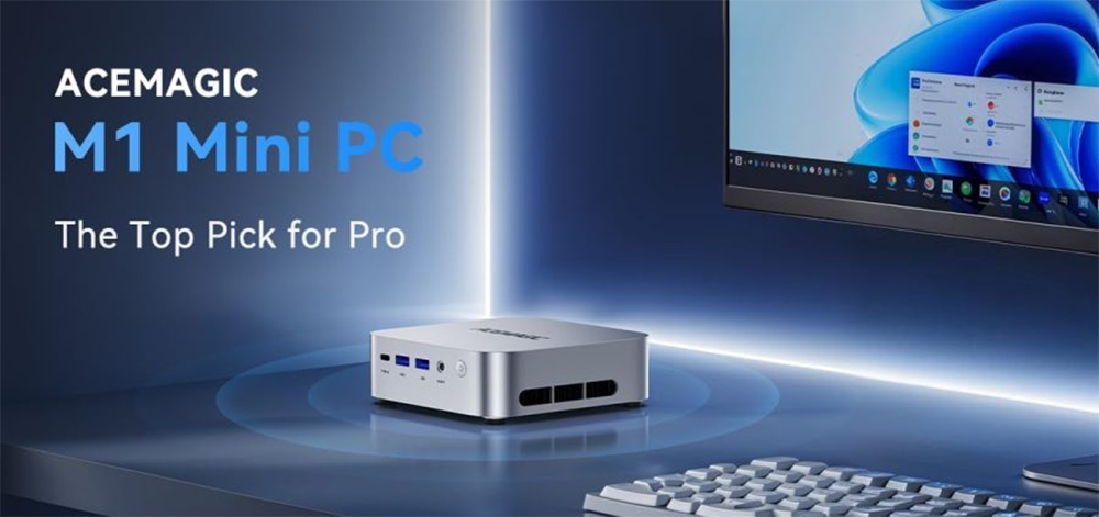 新品 ミニデスクトップパソコン PC ACEMAGIC M1 Core i9 13900HK 3画面同時出力 Windows11