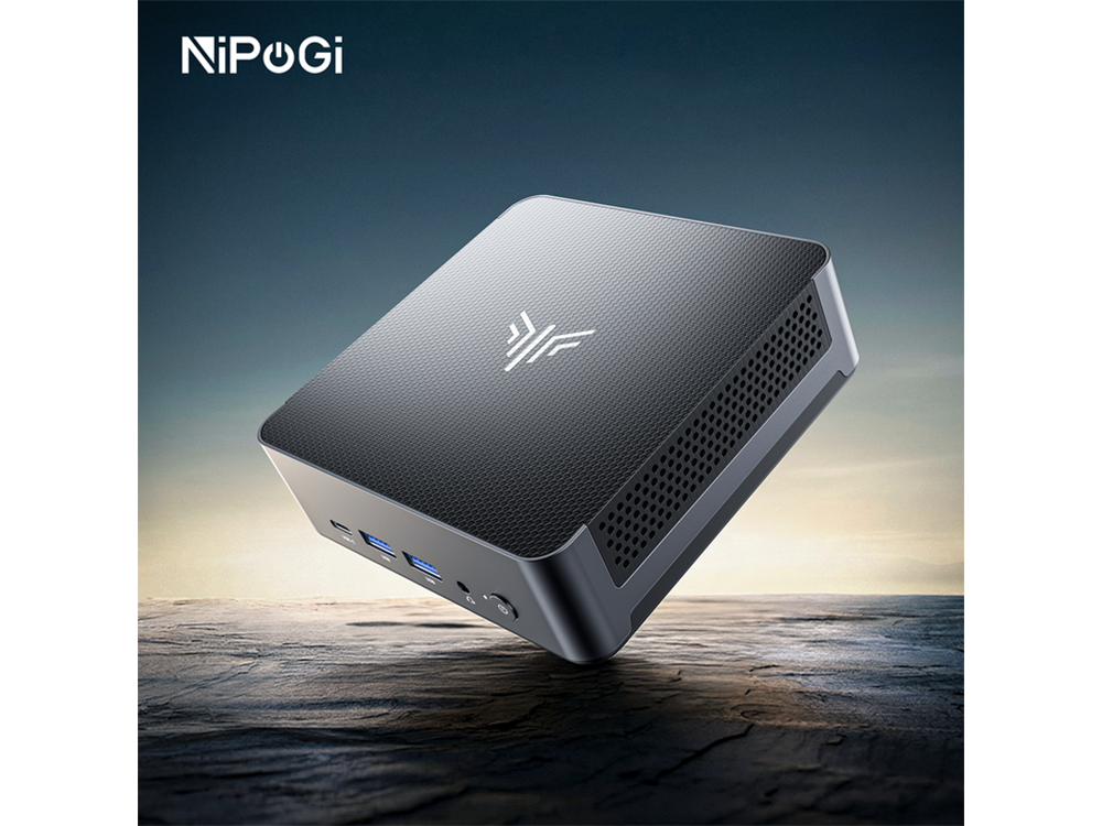 新品 ミニデスクトップパソコン PC NiPoGi AM21 Ryzen7 8745HS メモリ 32GB SSD 1TB Wi-Fi6 4画面同時出力 Windows11