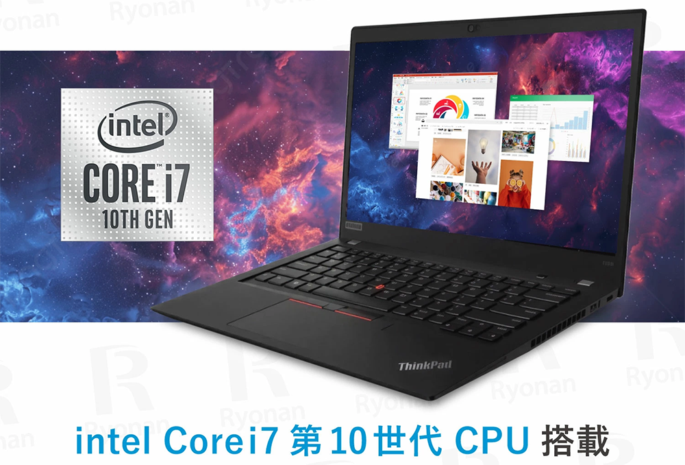 中古 ノートパソコン PC レノボ Lenovo ThinkPad T14s Gen1 10世代 Core i7-10610U メモリ 32GB SSD 1TB 無線LAN MS Office 2024 H&B Windows11 14型