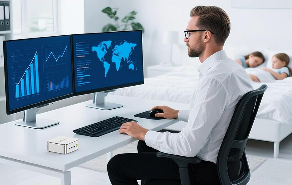 ◎新品 ミニデスクトップパソコン PC GMKtec G10 AMD Ryzen5 3500U メモリ 16GB SSD 512GB 3画面同時出力 Windows11