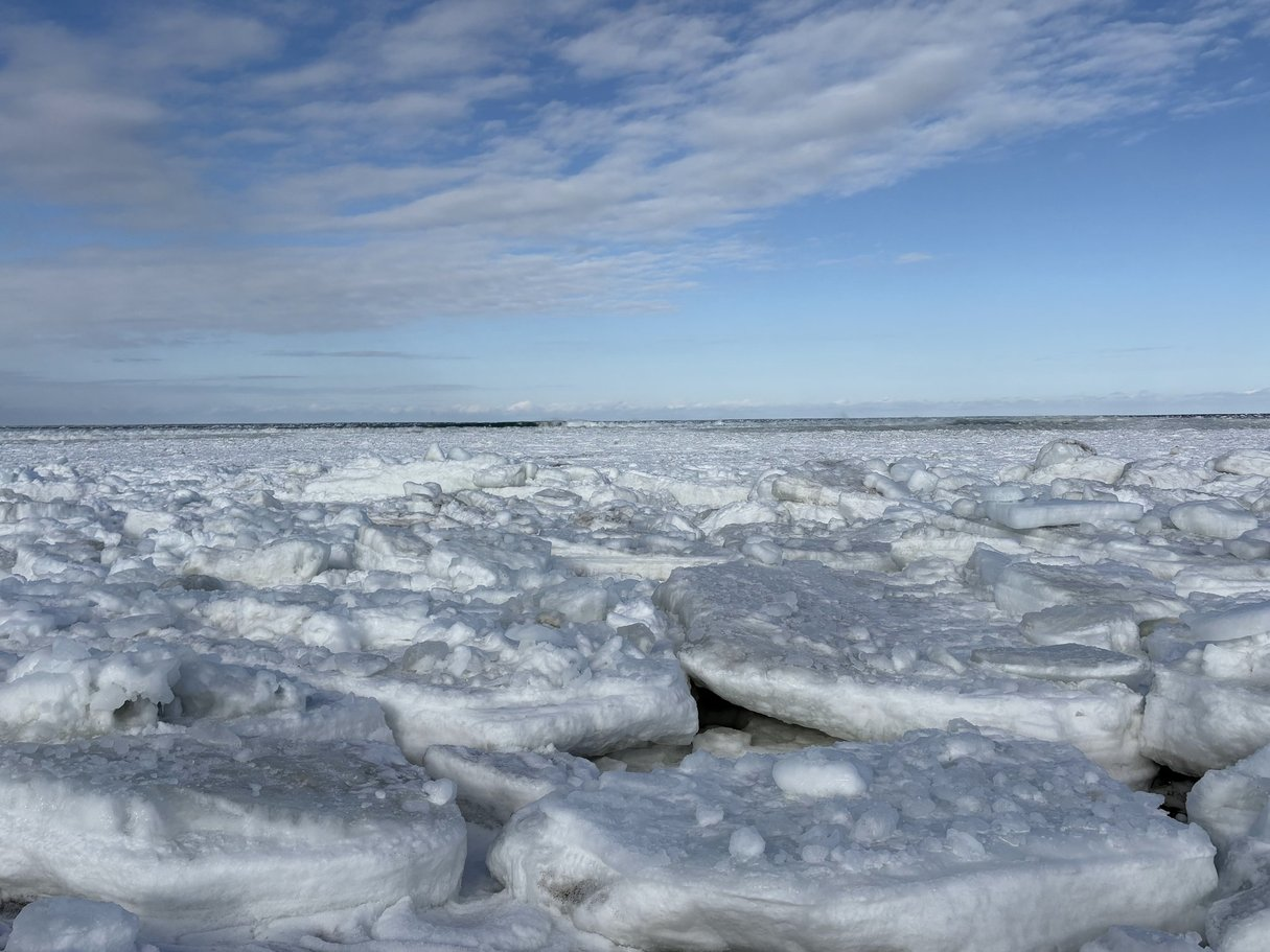 ■2026/1/26 北海道・浜小清水・フレトイ海岸 流氷接岸初日