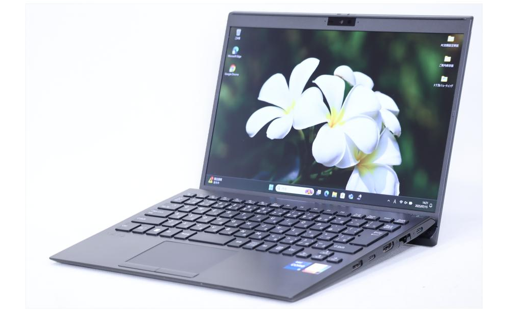 中古 ノートパソコン PC VAIO Pro PG VJPG218 12世代 Core i5-1235u メモリ 16GB SSD 256GB Wi-Fi6 Windows11 13.3型 WPS Office2