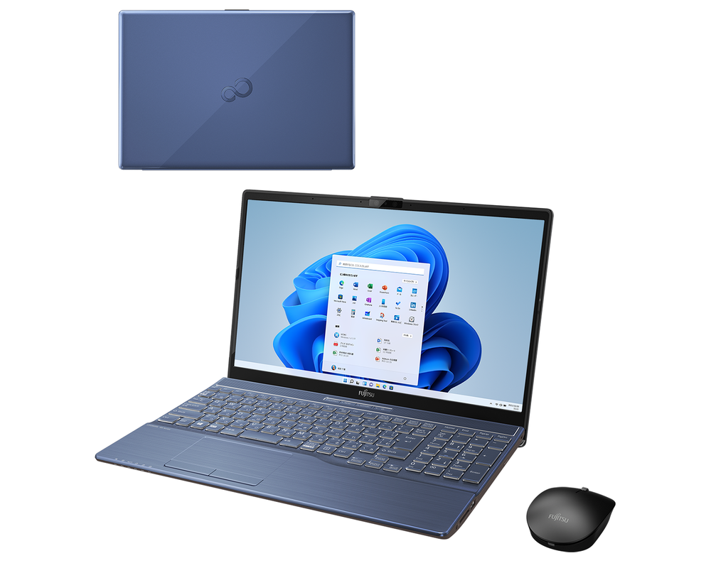 中古 ノートパソコン PC 富士通 FMV LIFEBOOK AH53/F3L Windows11 15.6型 11世代 Core i7-1195G7 メモリ 32GB SSD 1TB Wi-Fi6 MS office 2021